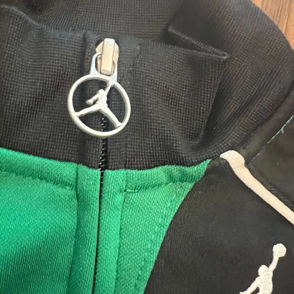 Air Jordan Baby warm up # 23 embroidered full zip Basketball Jacket. Size 24 mos